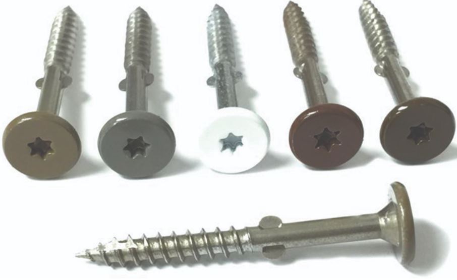 trex color match screws